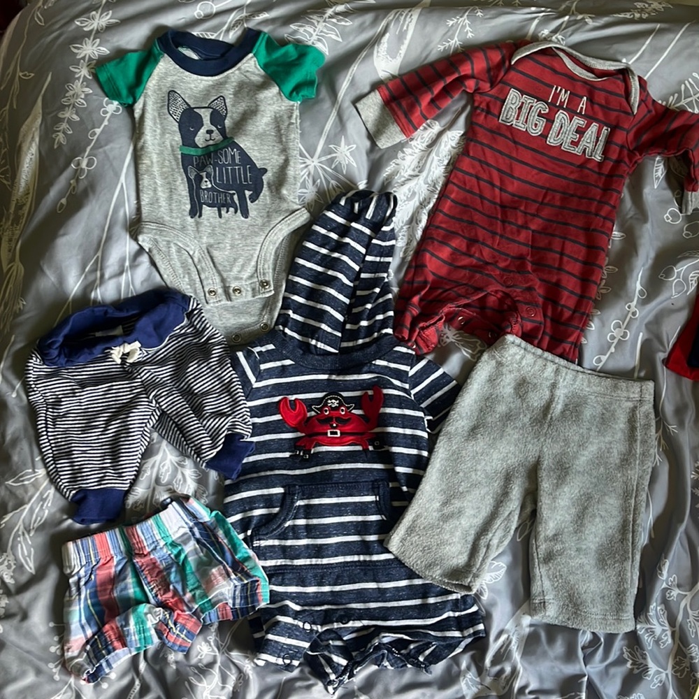 Newborn boys lot